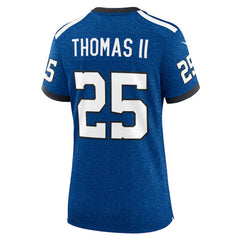 Rodney Thomas II  Women's Indiana Nights Alternate Game Jersey - Indianapolis Colts