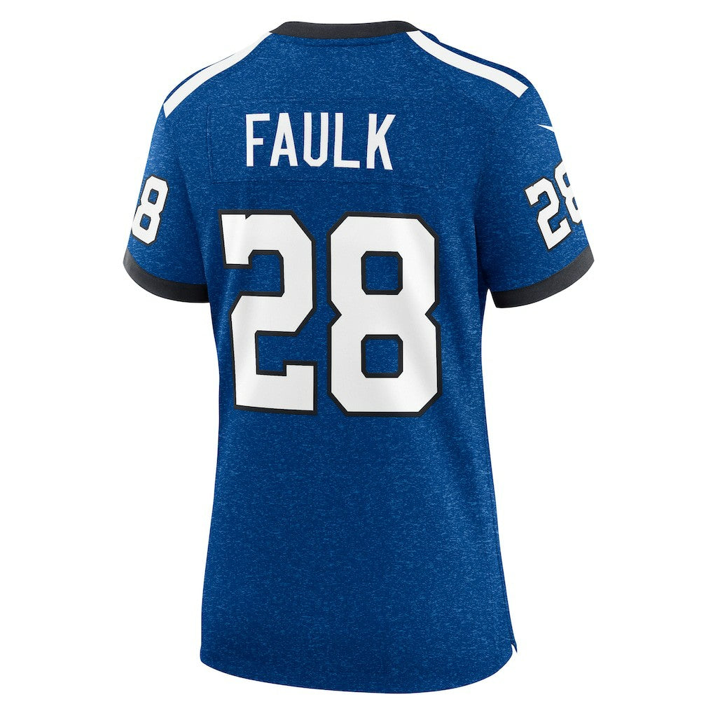 Marshall Faulk  Women's Indiana Nights Alternate Game Jersey - Indianapolis Colts