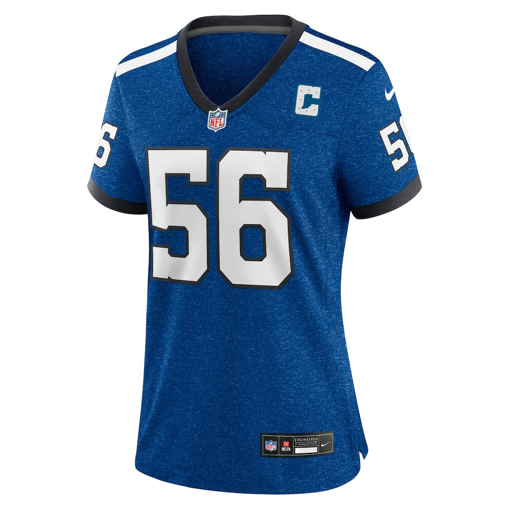 Quenton Nelson  Women's Indiana Nights Alternate Game Jersey - Indianapolis Colts