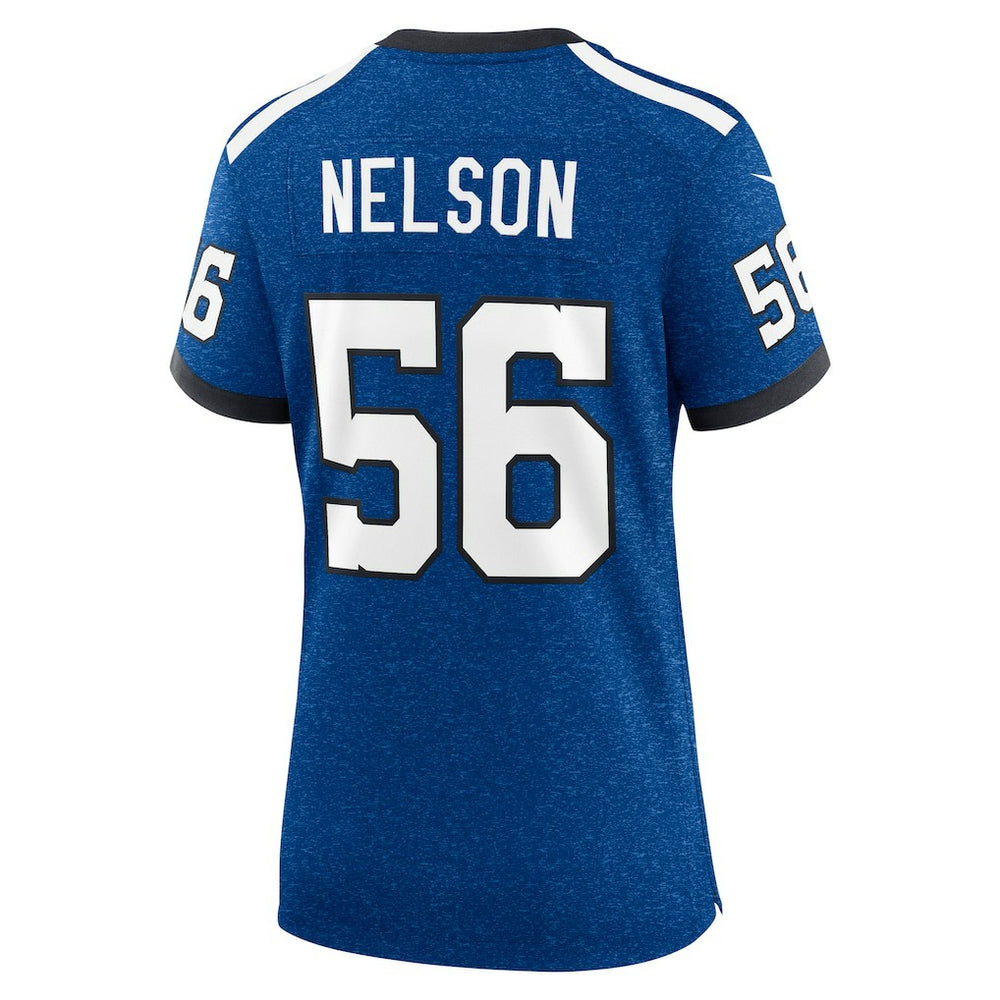 Quenton Nelson  Women's Indiana Nights Alternate Game Jersey - Indianapolis Colts
