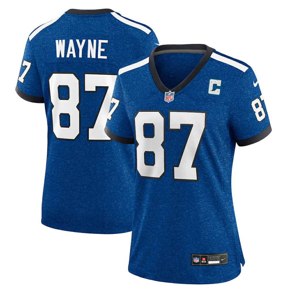 Reggie Wayne  Women's Indiana Nights Alternate Game Jersey - Indianapolis Colts
