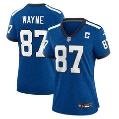Reggie Wayne  Women's Indiana Nights Alternate Game Jersey - Indianapolis Colts