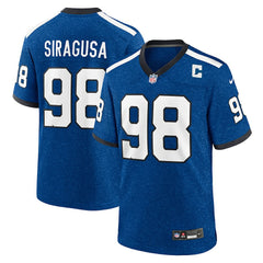 Tony Siragusa  Retired Player Alternate Game Jersey - Indianapolis Colts