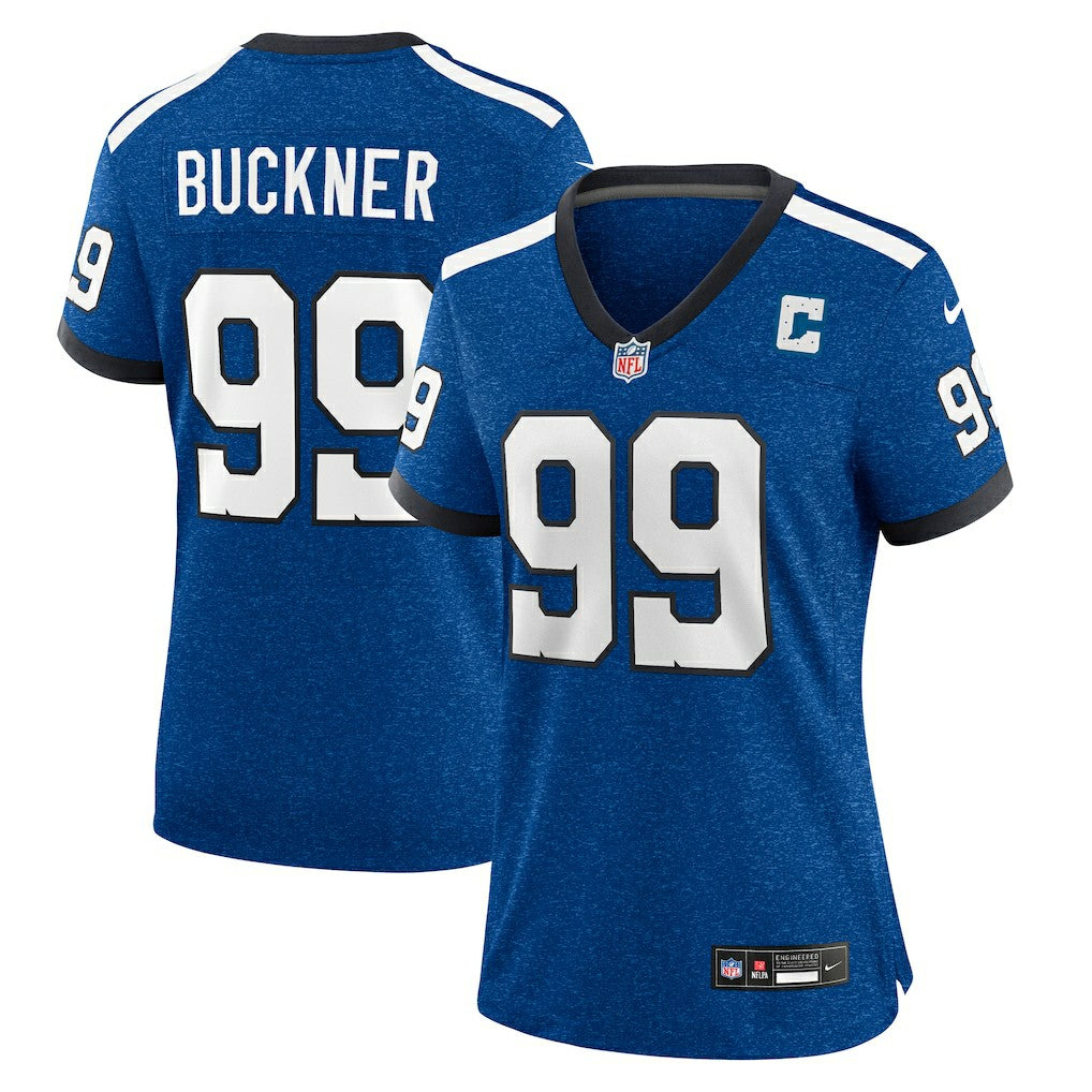 DeForest Buckner  Women's Indiana Nights Alternate Game Jersey - Indianapolis Colts