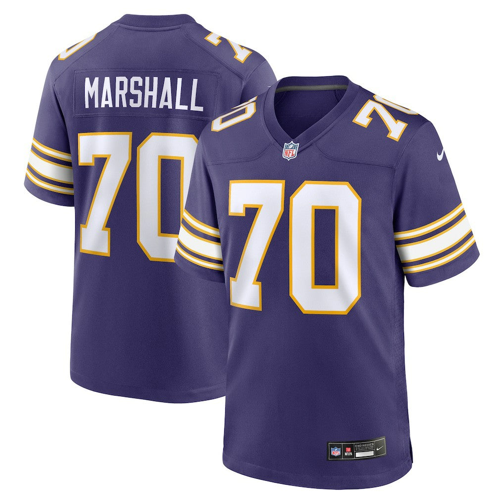 Jim Marshall  Retired Player Alternate Game Jersey - Minnesota Vikings