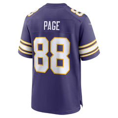 Alan Page  Retired Player Alternate Game Jersey - Minnesota Vikings
