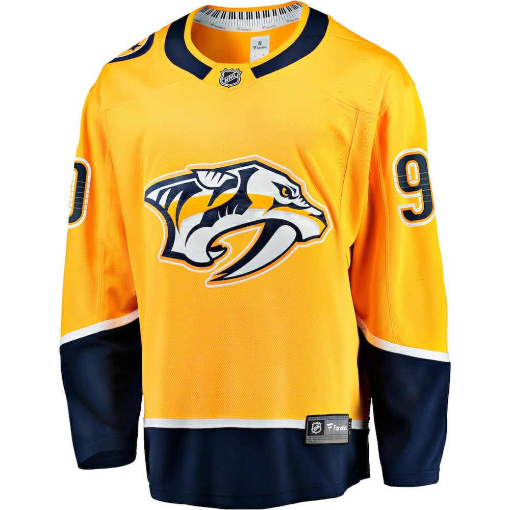 NHL Gold Ryan O'Reilly Nashville Predators Fanatics Breakaway Jersey