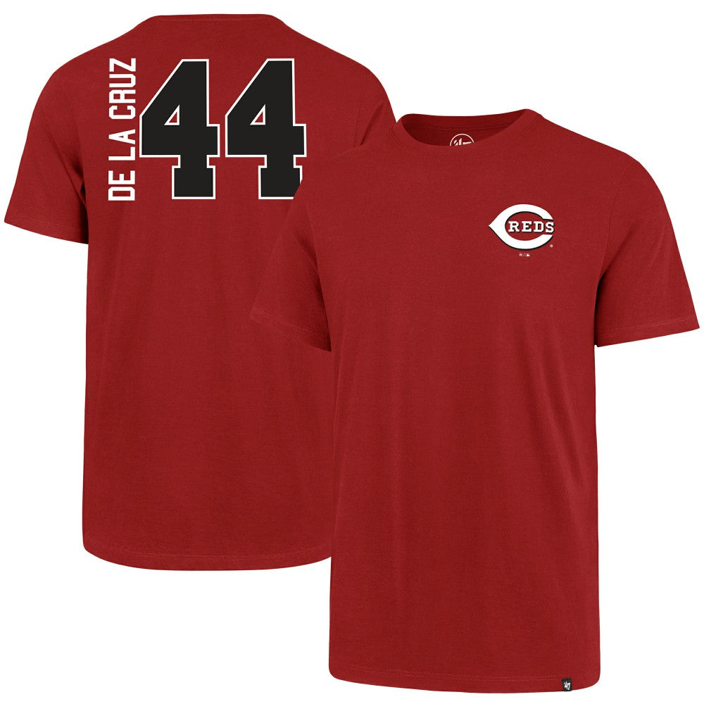 MLB Elly De La Cruz Cincinnati Reds '47 Name & Number T-Shirt