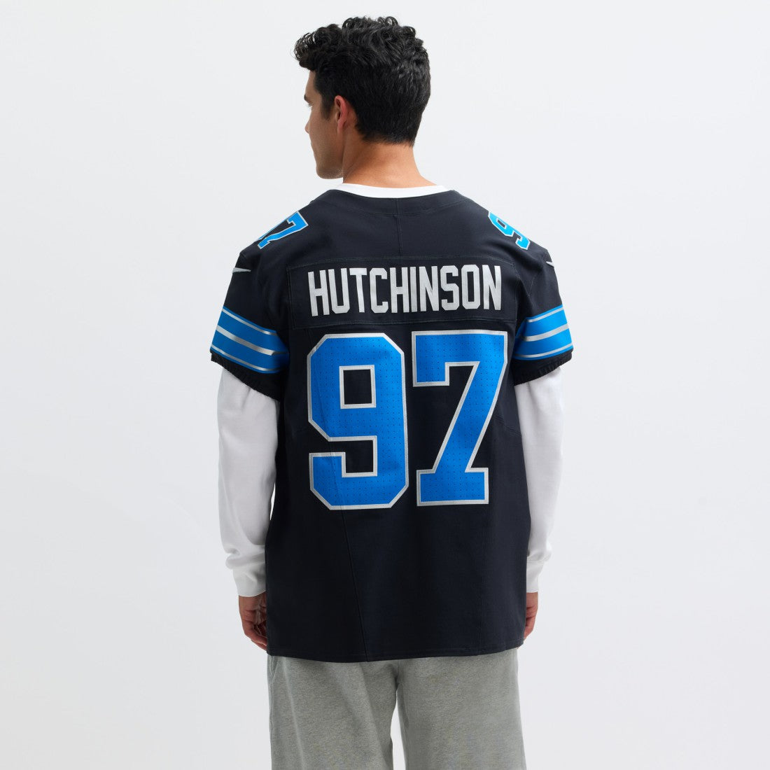 Aidan Hutchinson  Alternate Vapor F.U.S.E. Elite Jersey - Detroit Lions
