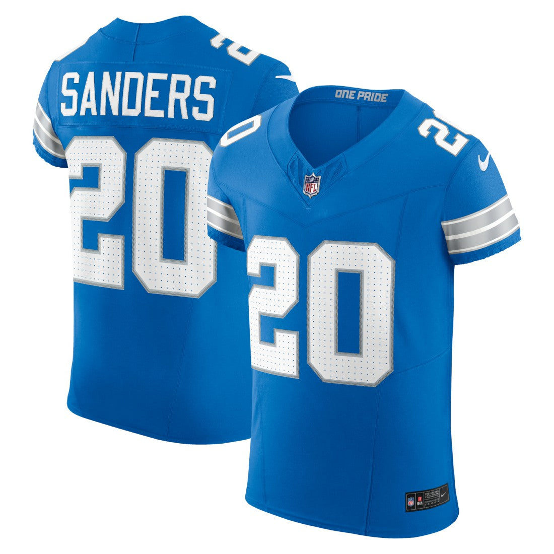 Barry Sanders  Vapor F.U.S.E. Elite Jersey - Detroit Lions