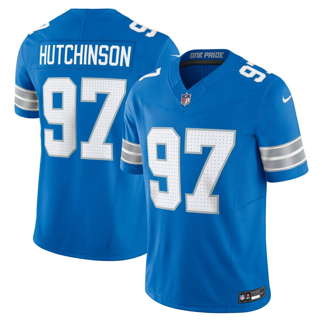 Aidan Hutchinson  Team Vapor F.U.S.E. Limited Jersey - Detroit Lions