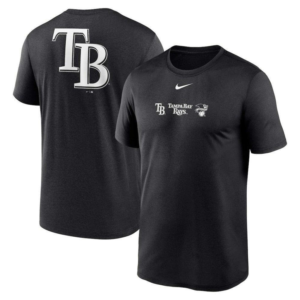 MLB Tampa Bay Rays Nike Fashion Over Shoulder Logo Legend T-Shirt