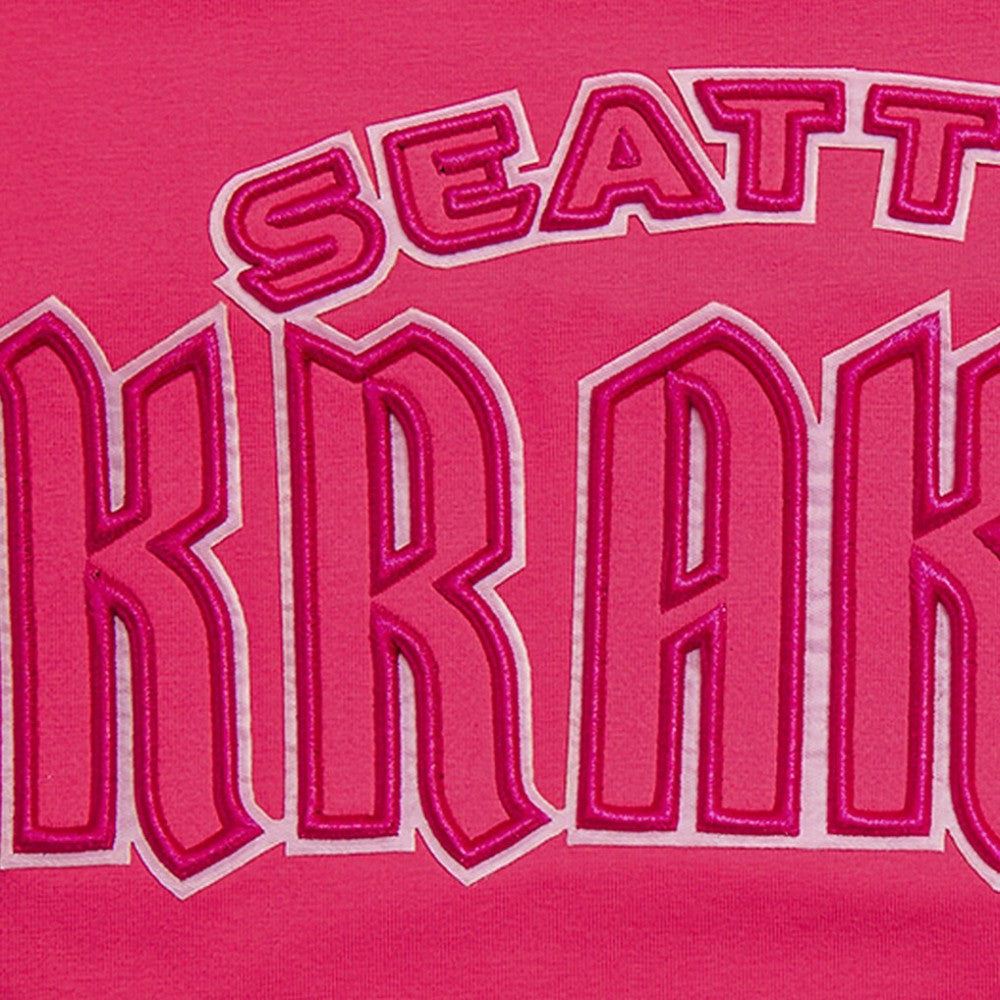 NHL This item will ship within 8 business days. Seattle Kraken Pro Standard Women's Triple Pink Cropped Boxy T-Shirt