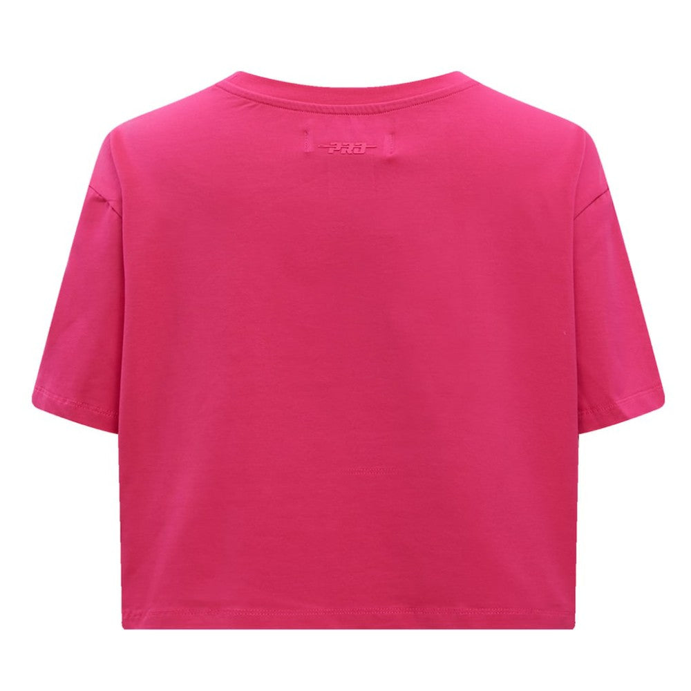 NHL  Tampa Bay Lightning Pro Standard Women's Triple Pink Cropped Boxy T-Shirt