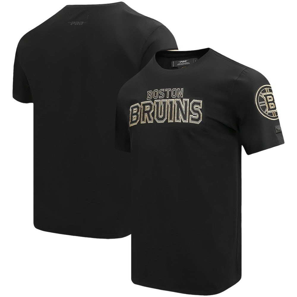 NHL Black Boston Bruins Pro Standard Wordmark T-Shirt