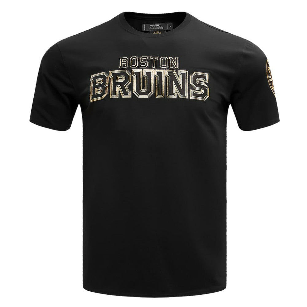 NHL Black Boston Bruins Pro Standard Wordmark T-Shirt