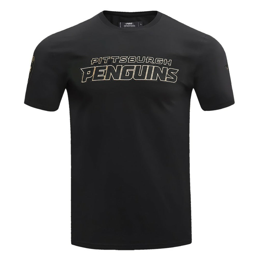 NHL Black Pittsburgh Penguins Pro Standard Wordmark T-Shirt