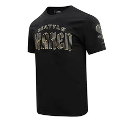 NHL Black Seattle Kraken Pro Standard Wordmark T-Shirt