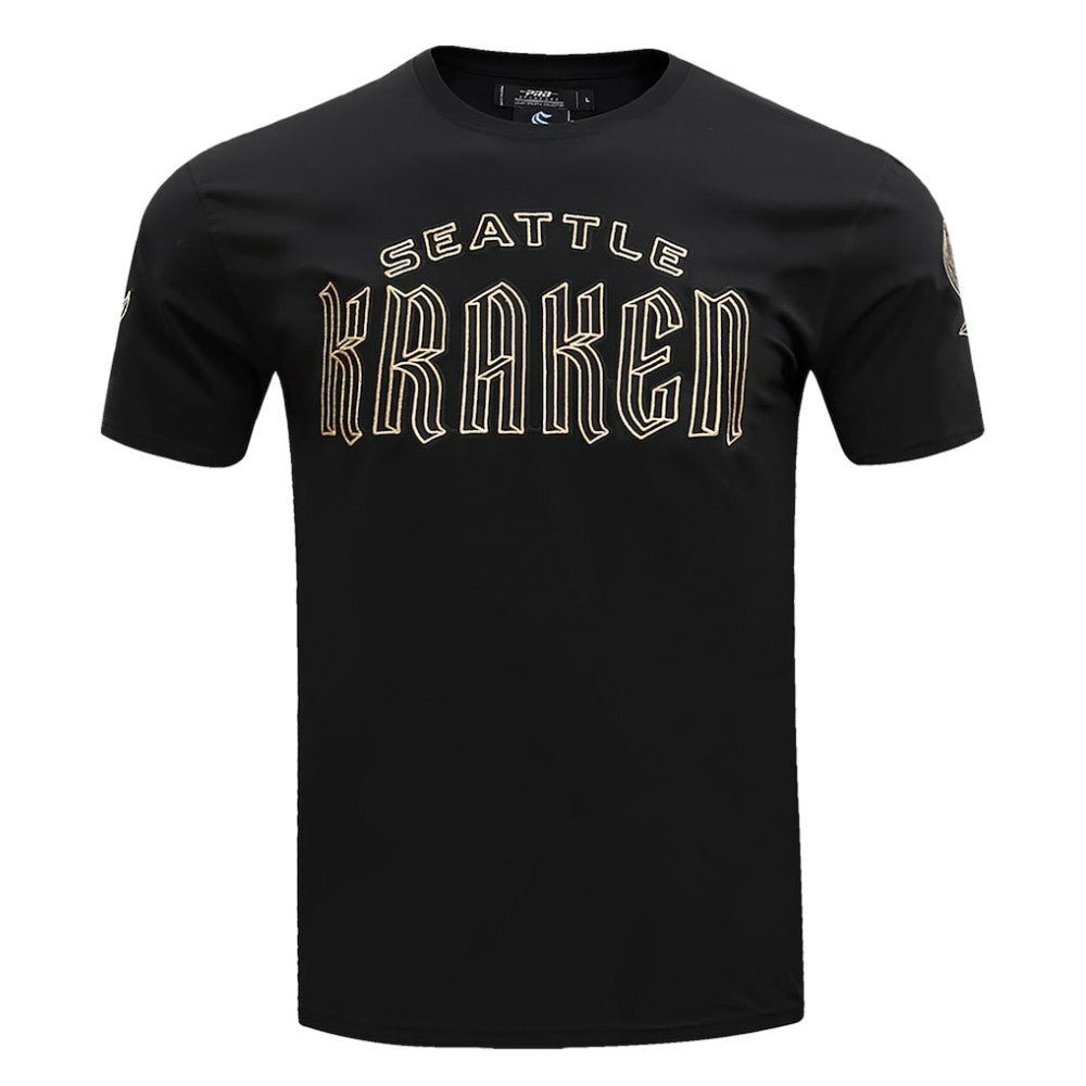 NHL Black Seattle Kraken Pro Standard Wordmark T-Shirt