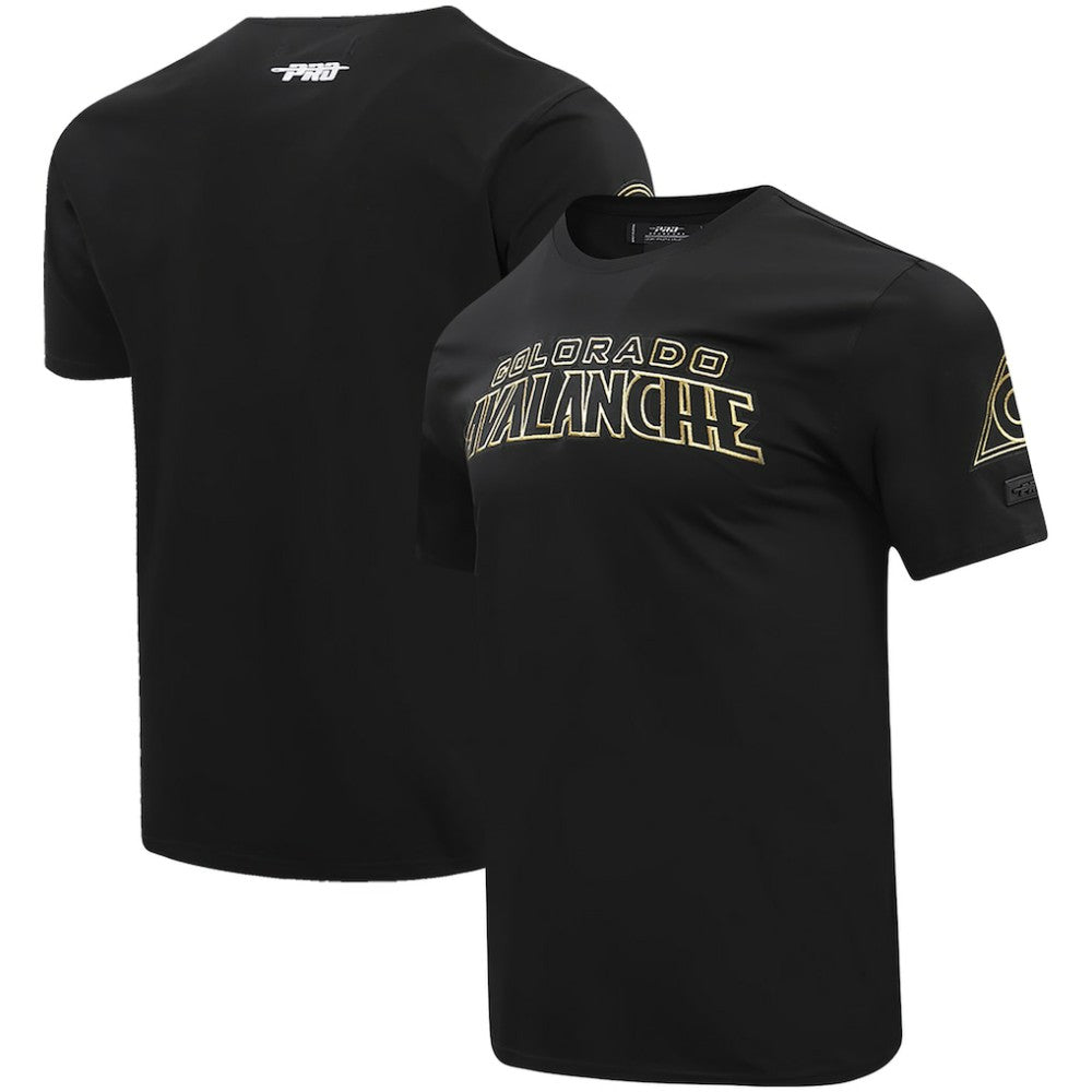 NHL Black Colorado Avalanche Pro Standard Wordmark T-Shirt
