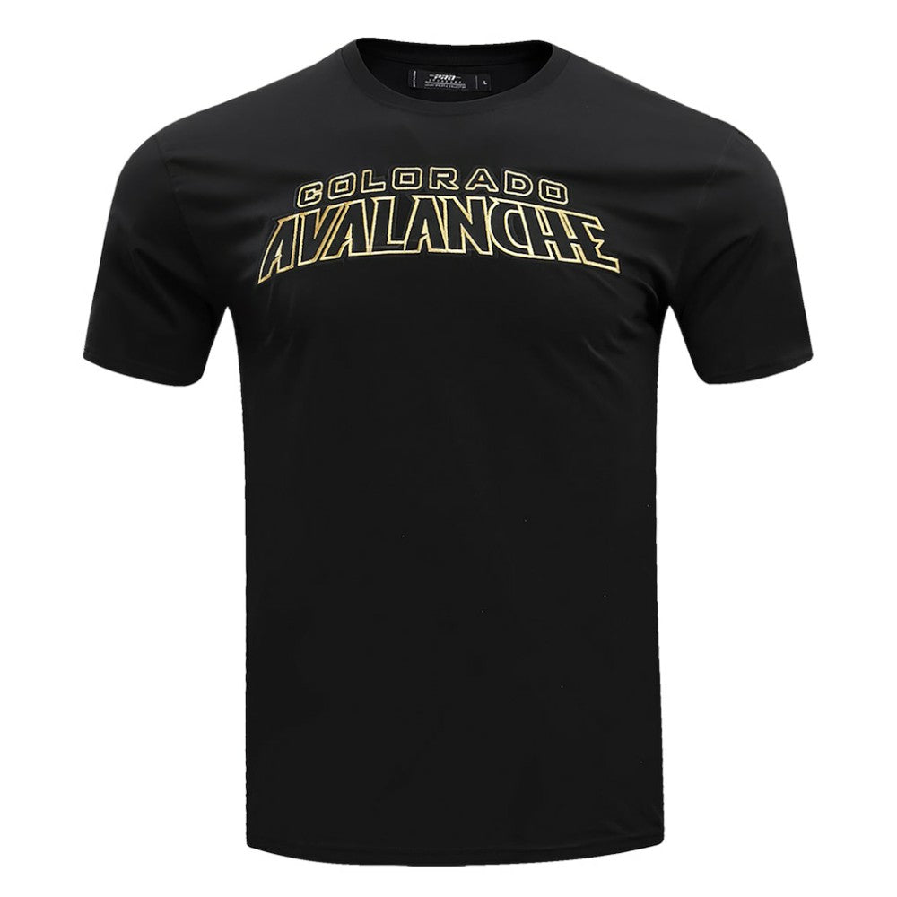 NHL Black Colorado Avalanche Pro Standard Wordmark T-Shirt