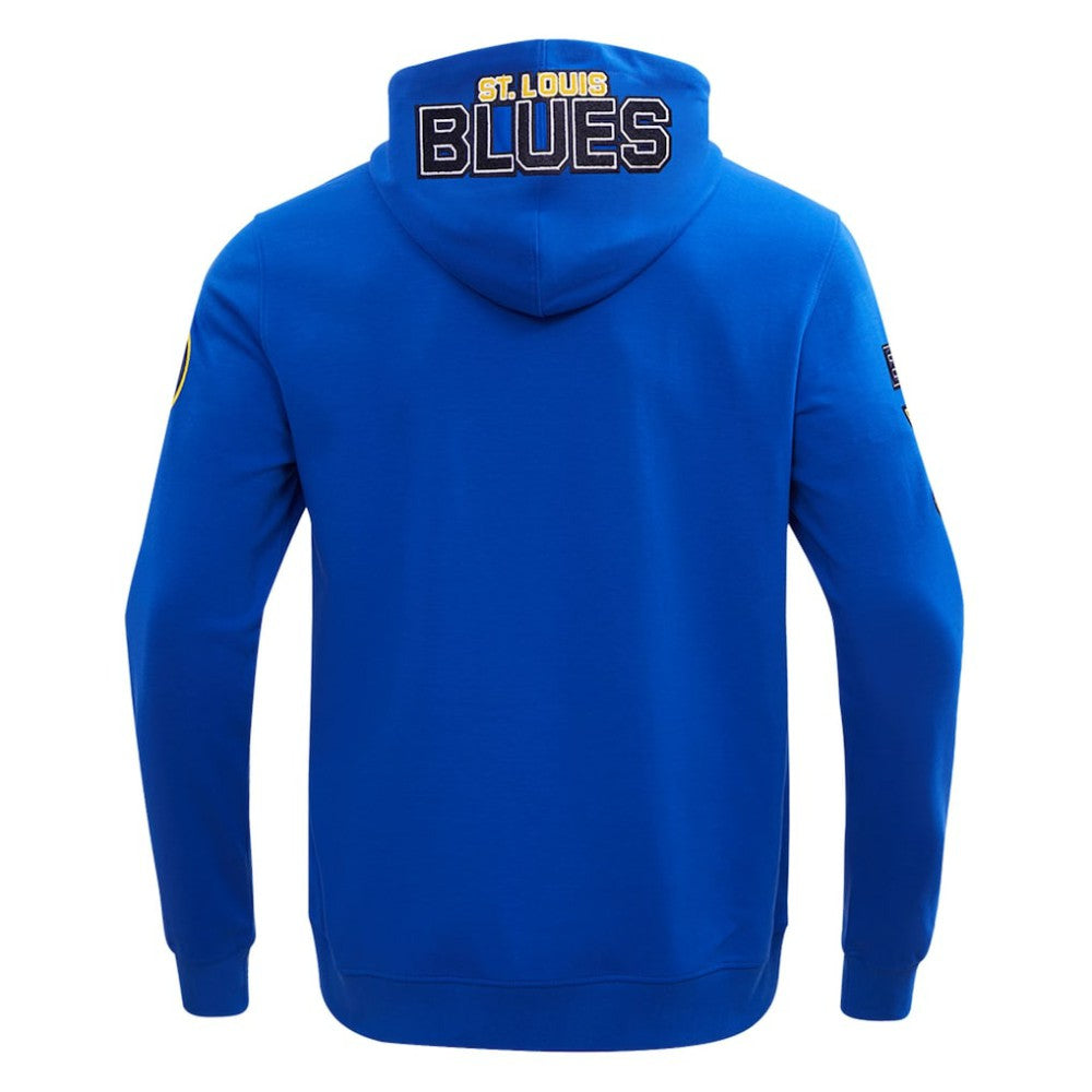 NHL Blue St. Louis Blues Pro Standard Classic Chenille Full-Zip Hoodie Jacket