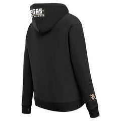 NHL Black Vegas Golden Knights Pro Standard Women's Classic Chenille Pullover Hoodie