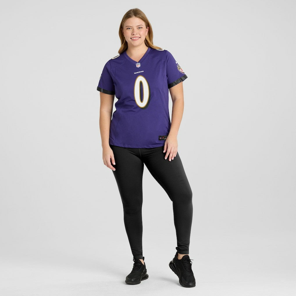 Roquan Smith  Women's Team Game Jersey - Baltimore Ravens