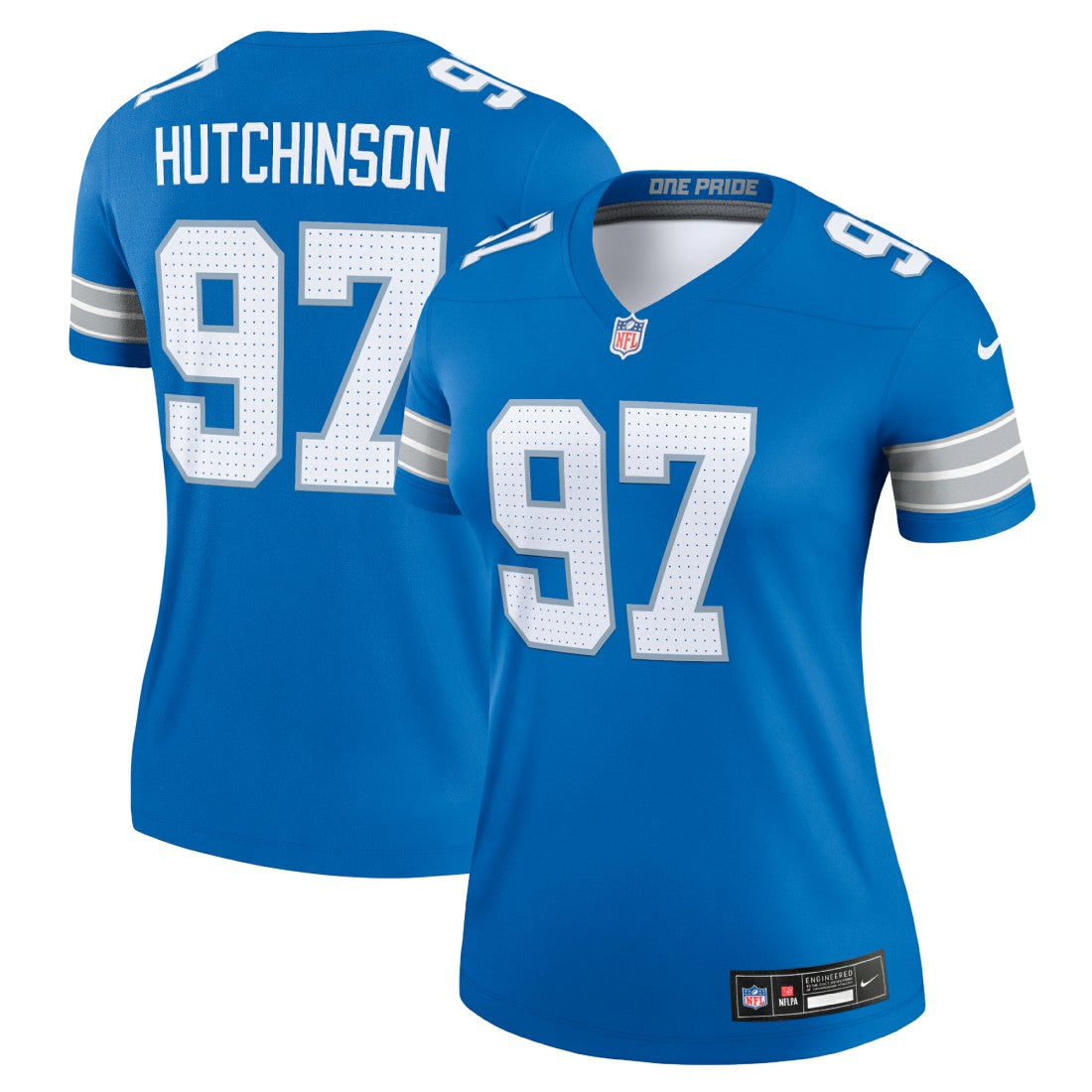 Aidan Hutchinson  Women's Legend Player Performance Top - Detroit Lions