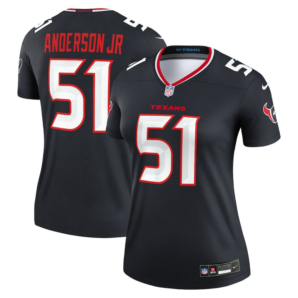 Will Anderson Jr.  Women's Legend Player Performance Top - Houston Texans