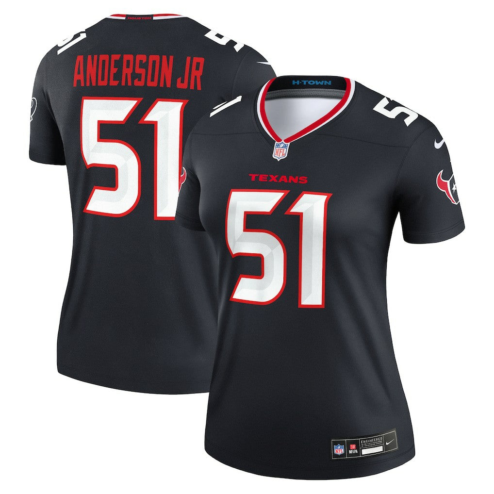 Will Anderson Jr.  Women's Legend Player Performance Top - Houston Texans