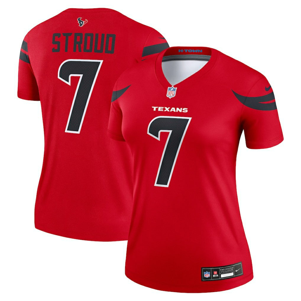C.J. Stroud  Women's Alternate Legend Player Performance Top - Houston Texans