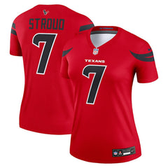 C.J. Stroud  Women's Alternate Legend Player Performance Top - Houston Texans