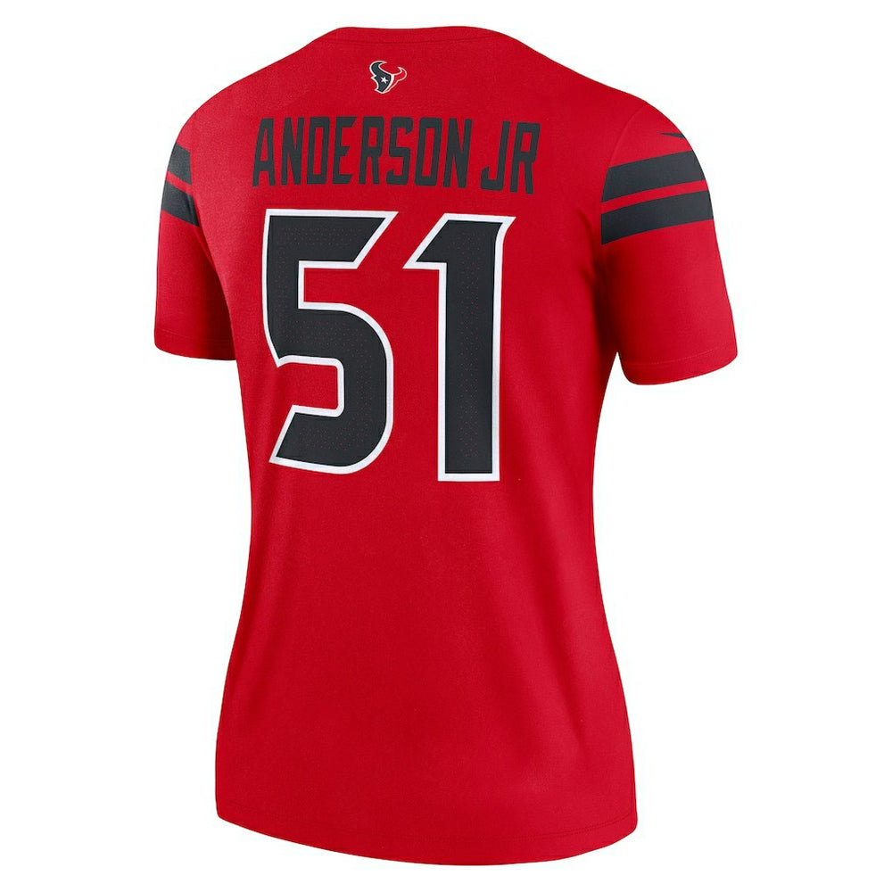 Will Anderson Jr.  Women's Alternate Legend Player Performance Top - Houston Texans