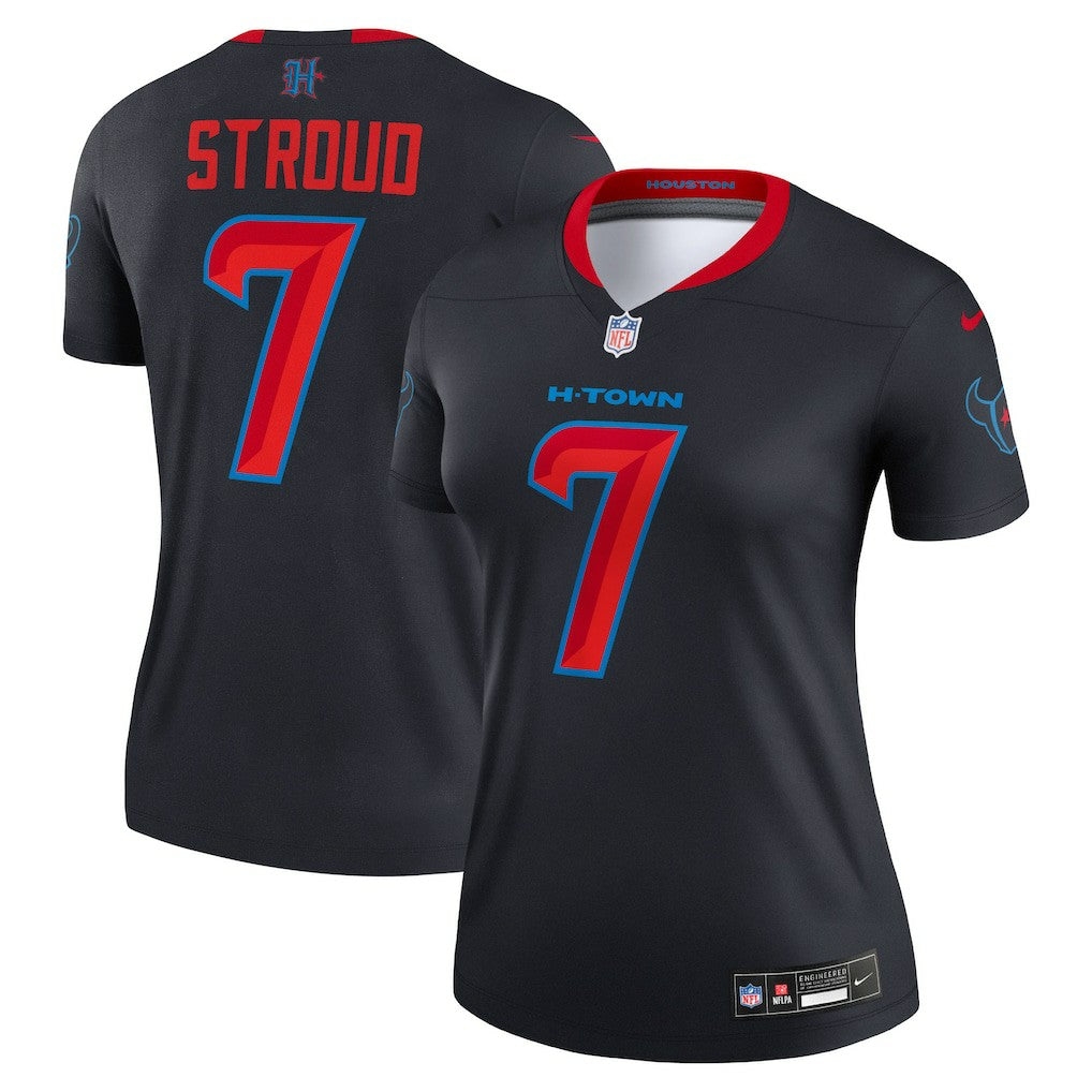 C.J. Stroud  Women's Alternate Legend Player Performance Top - Houston Texans