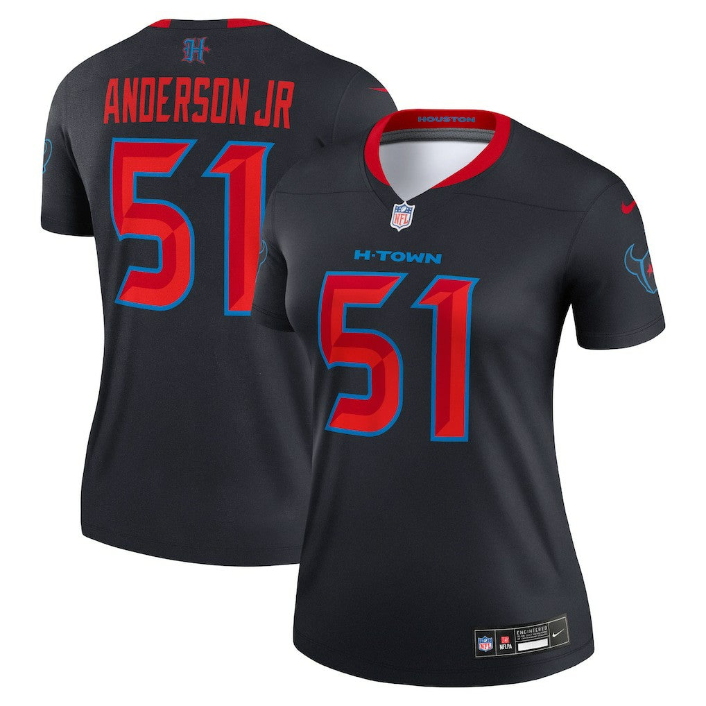Will Anderson Jr.  Women's Alternate Legend Player Performance Top - Houston Texans
