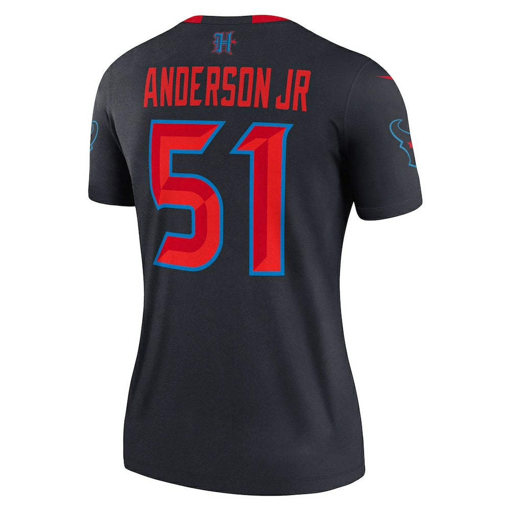 Will Anderson Jr.  Women's Alternate Legend Player Performance Top - Houston Texans