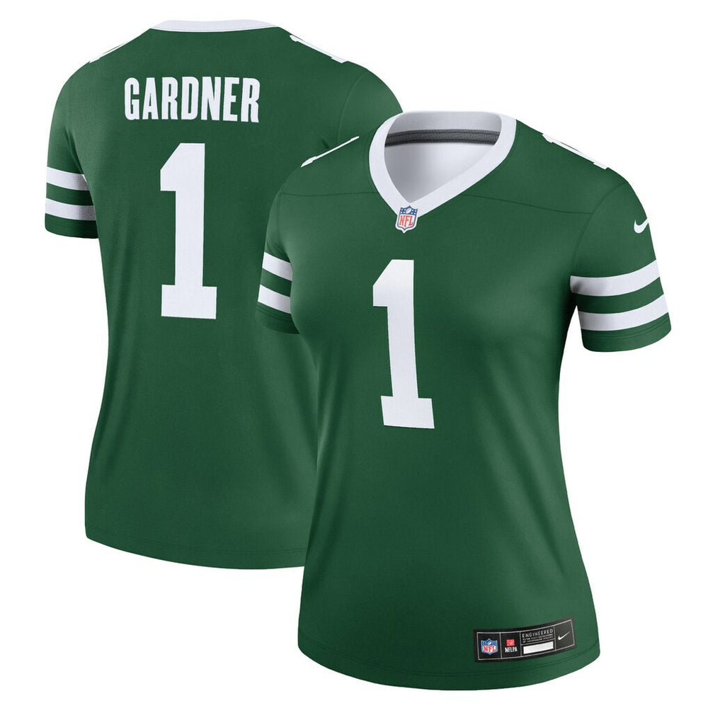 Ahmad Sauce Gardner  Women's Legend Player Performance Top - New York Jets
