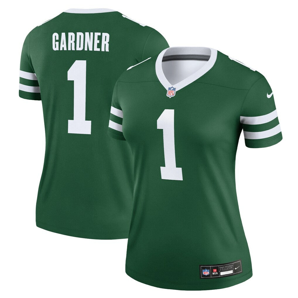 Ahmad Sauce Gardner  Women's Legend Player Performance Top - New York Jets