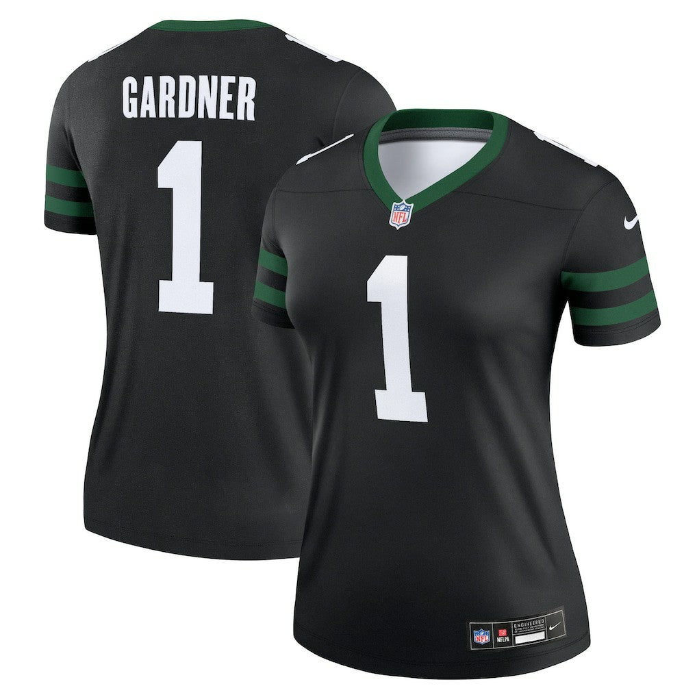 Ahmad Sauce Gardner  Women's Alternate Legend Player Performance Top - New York Jets