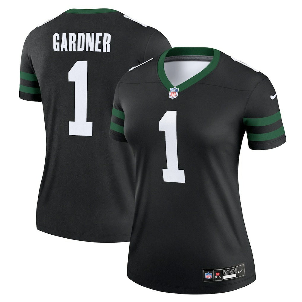 Ahmad Sauce Gardner  Women's Alternate Legend Player Performance Top - New York Jets