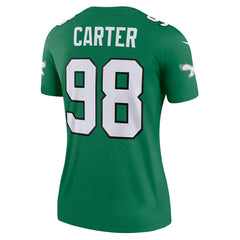 Jalen Carter  Women's Alternate Legend Player Performance Top - Philadelphia Eagles