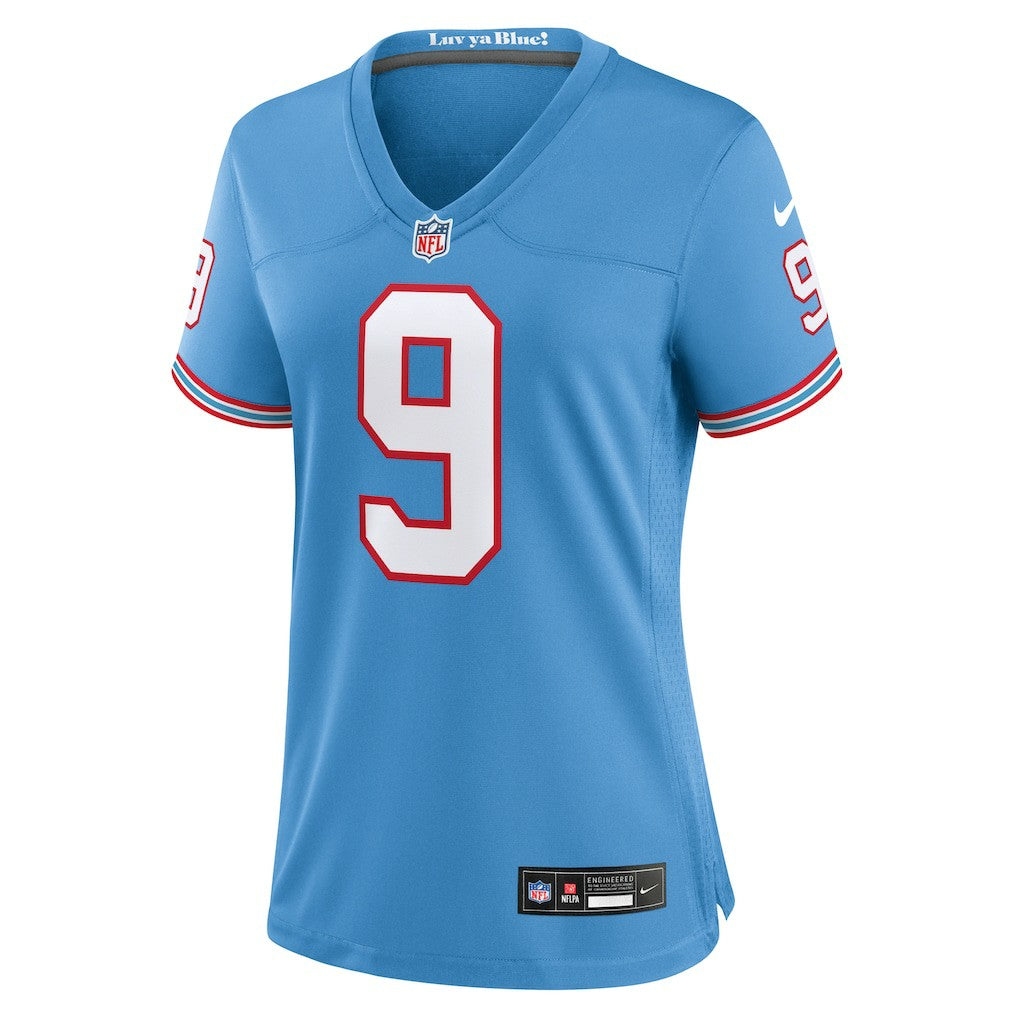 Steve McNair  Women's Oilers Throwback Retired Player Game Jersey - Tennessee Titans