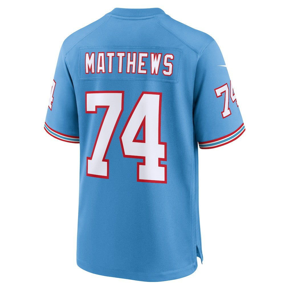 Bruce Matthews  Retired Player Alternate Game Jersey - Tennessee Titans