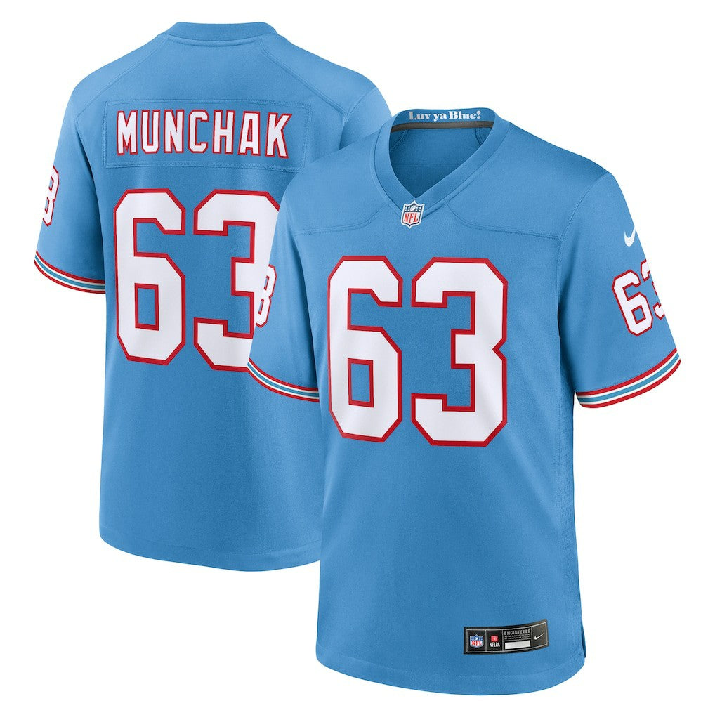 Mike Munchak  Retired Player Alternate Game Jersey - Tennessee Titans