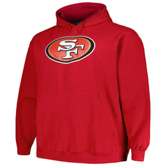Christian McCaffrey  Big & Tall Fleece Name & Number Pullover Hoodie - San Francisco 49ers