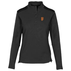 MLB San Francisco Giants Levelwear Women's Daybreak Insignia 2.0 Quarter-Zip Pullover Top