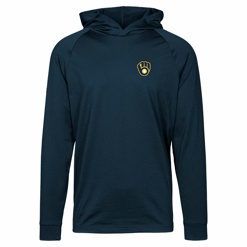 MLB Milwaukee Brewers Levelwear Dimension Insignia 2.0 Pullover Hoodie