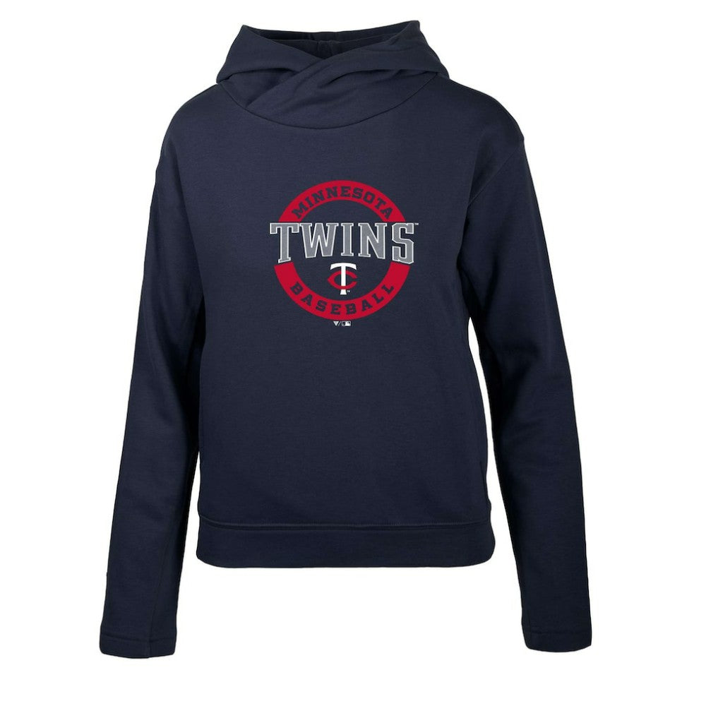 MLB Minnesota Twins Levelwear Women's Evian Pullover Hoodie