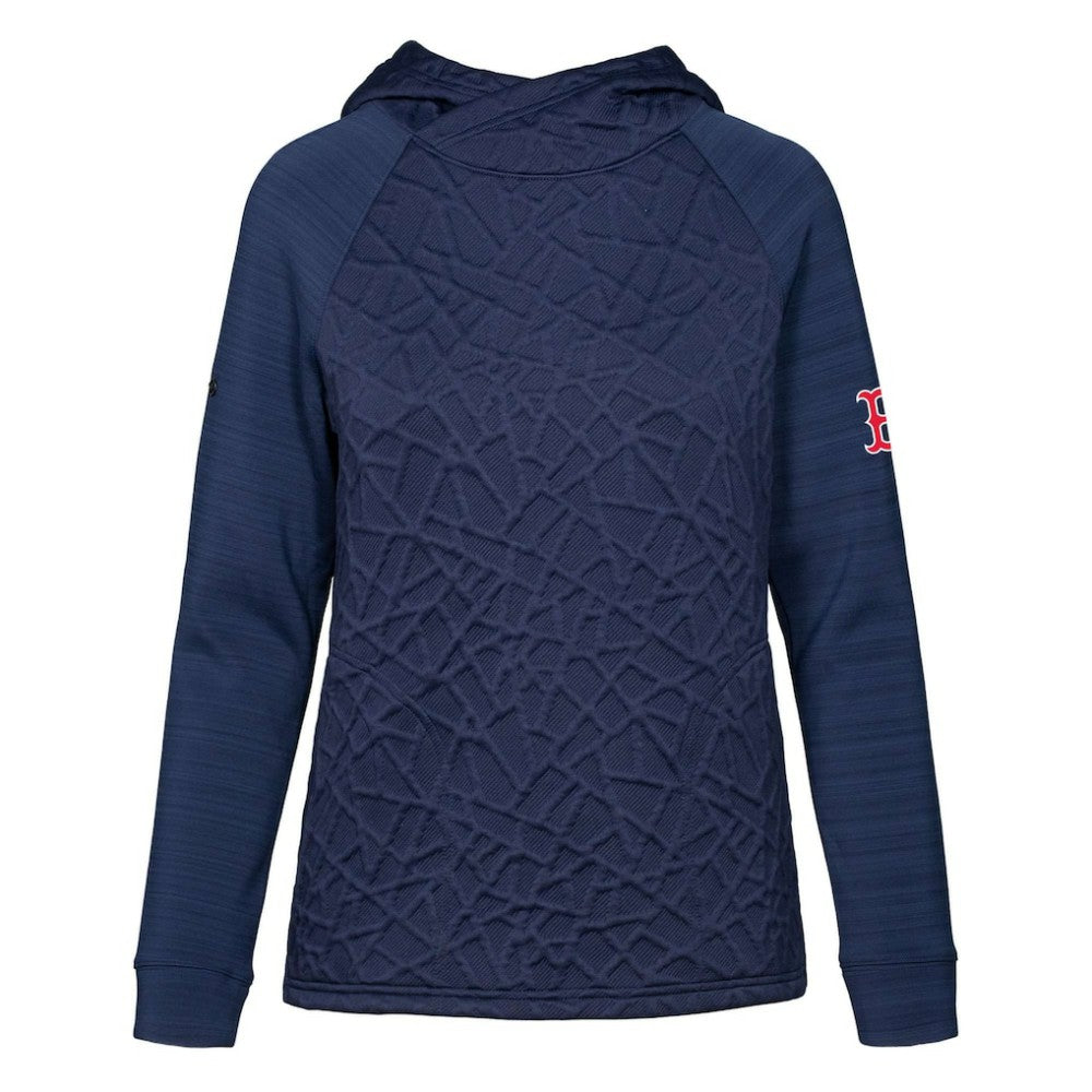 MLB Boston Red Sox Levelwear Women's Kenzie Insignia 2.0 Pullover Hoodie
